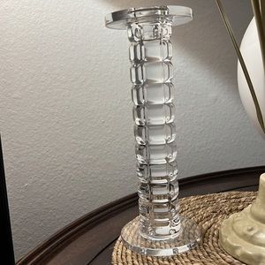 Mikasa Atrium crystal candlestick